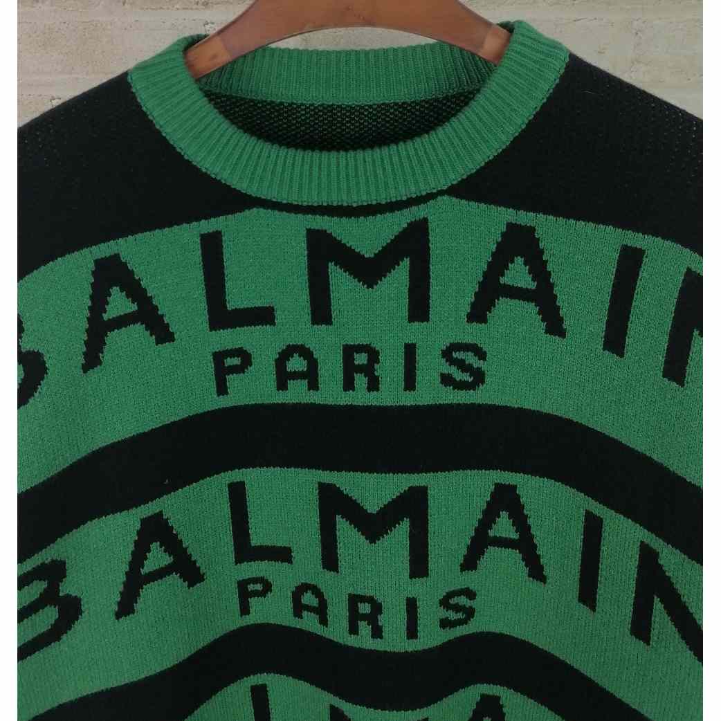 Balmain Wool-blend Crew-neck Sweater - DesignerGu