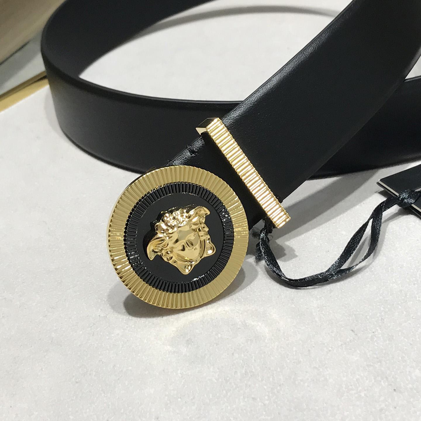 Versace Medusa Leathre Belt    38mm - DesignerGu