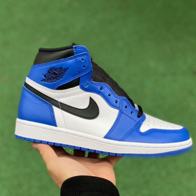 Air Jordan 1 Retro High “Game Royal” Sneaker     555088-403 - DesignerGu