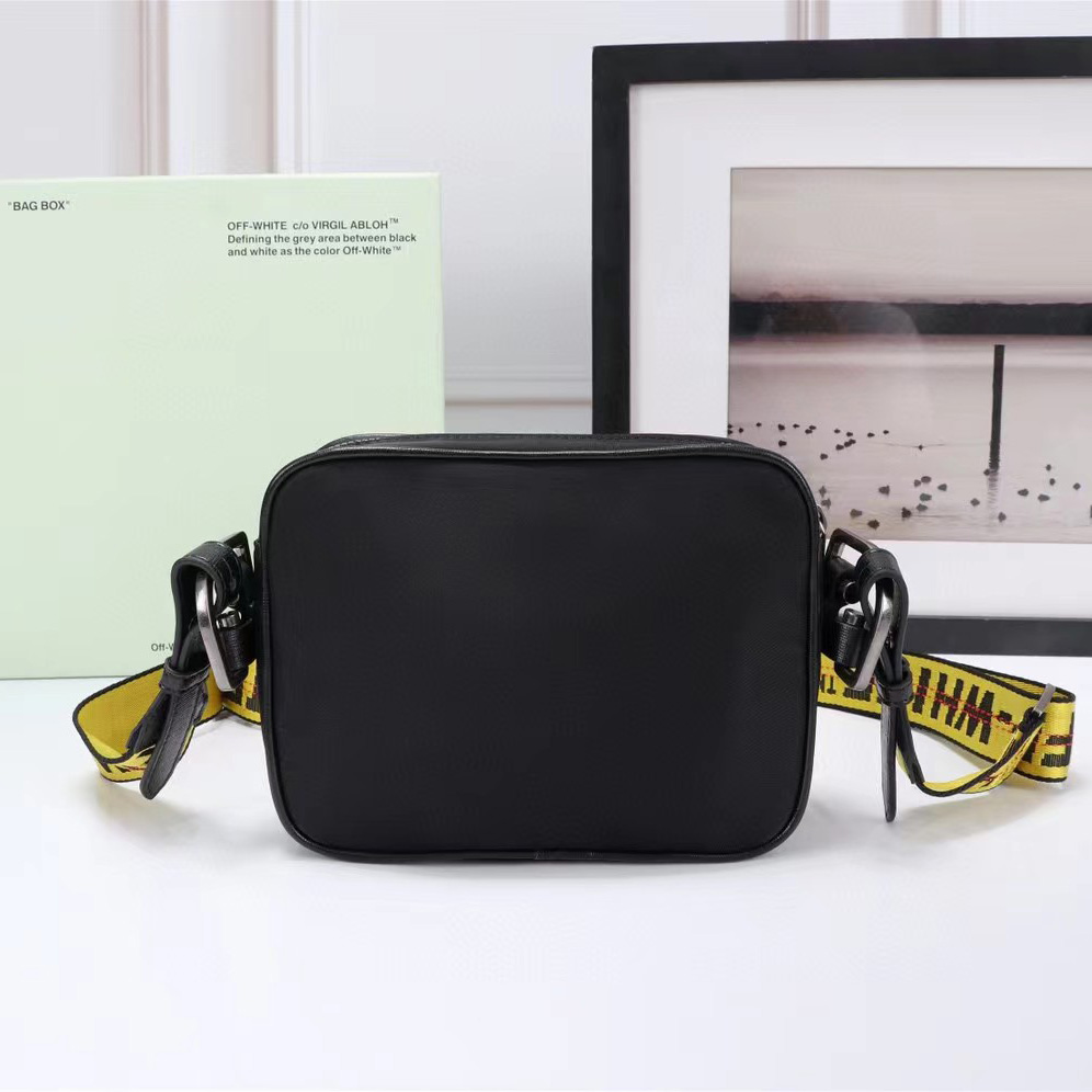 Off white Logo Nylon Crossbody Bag(19-14-5.5cm) - DesignerGu