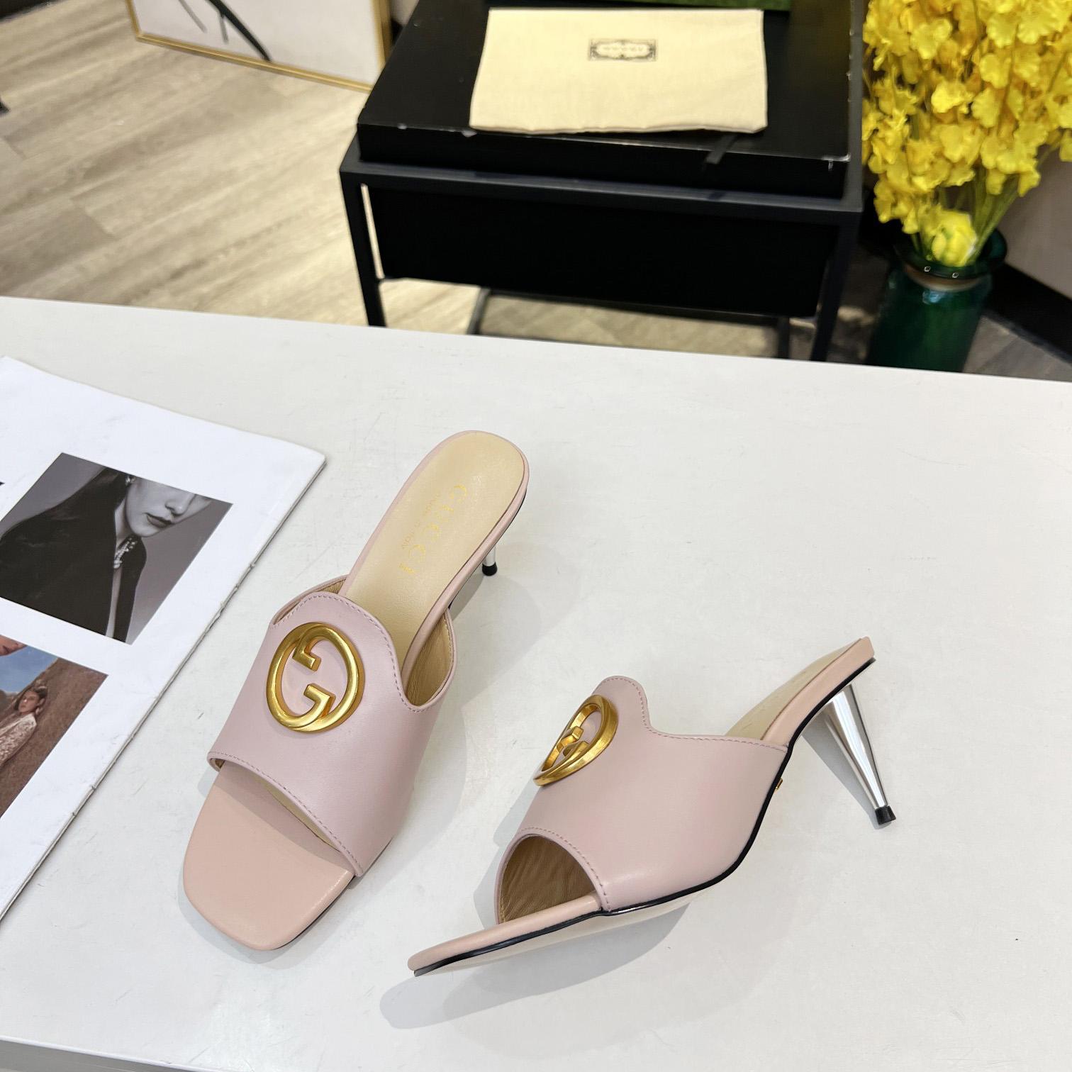 Gucci Blondie Slide Sandal - DesignerGu