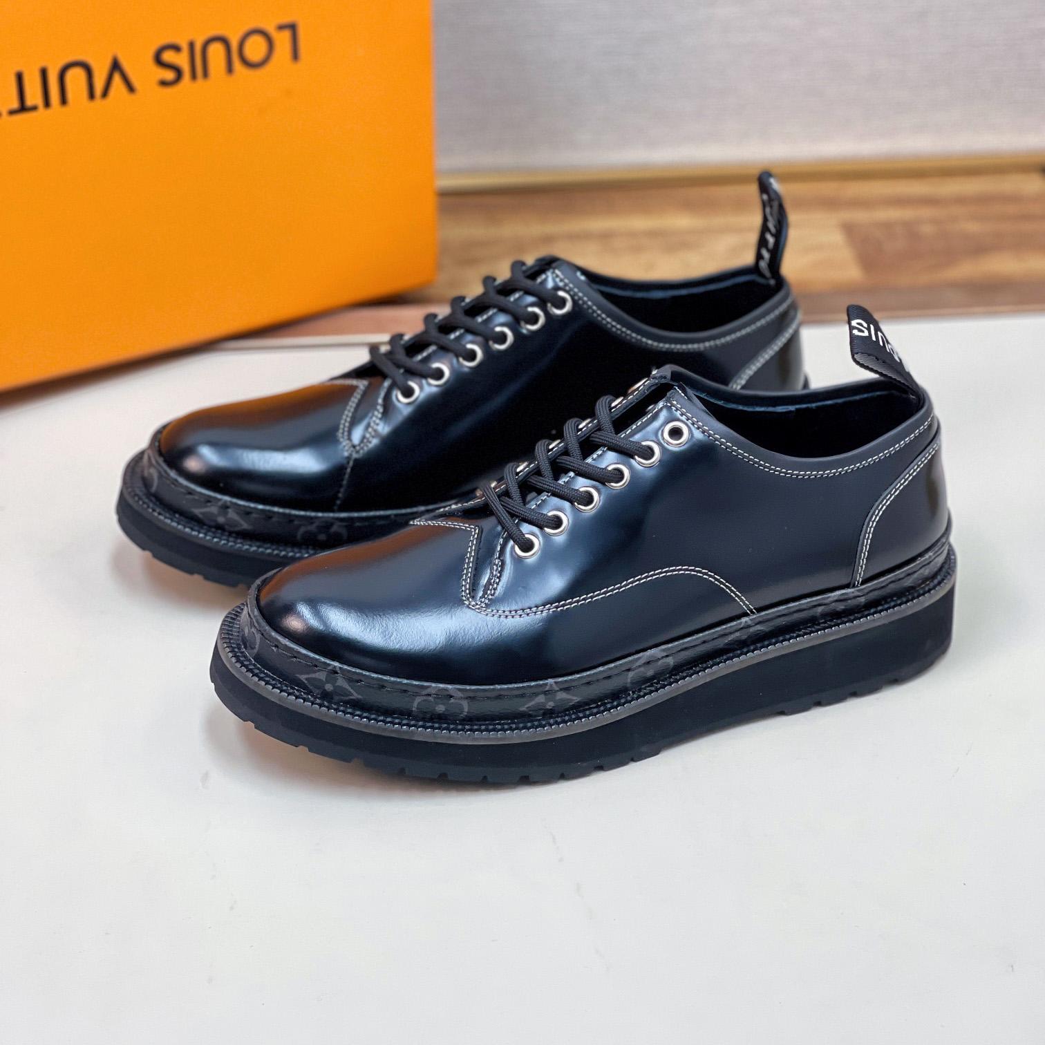 Louis Vuitton Millenium Lace-Up Shoes - DesignerGu