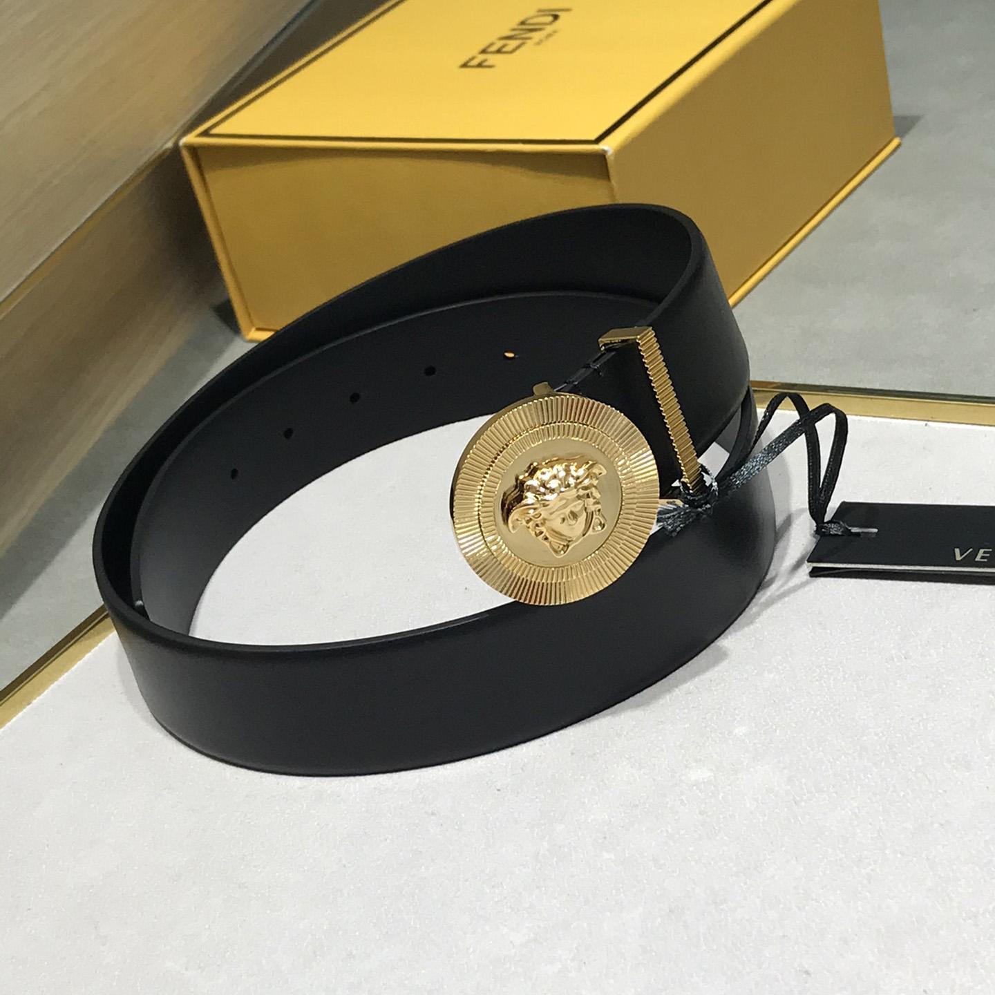 Versace Medusa Leathre Belt 38mm - DesignerGu