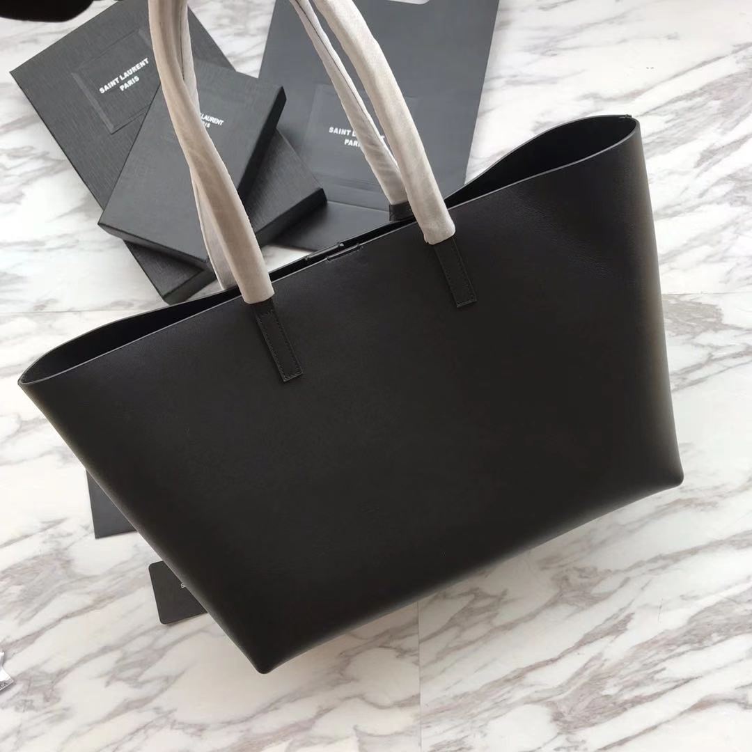 Saint Laurent Shopping Saint Laurent E/W In Supple Leather  - DesignerGu