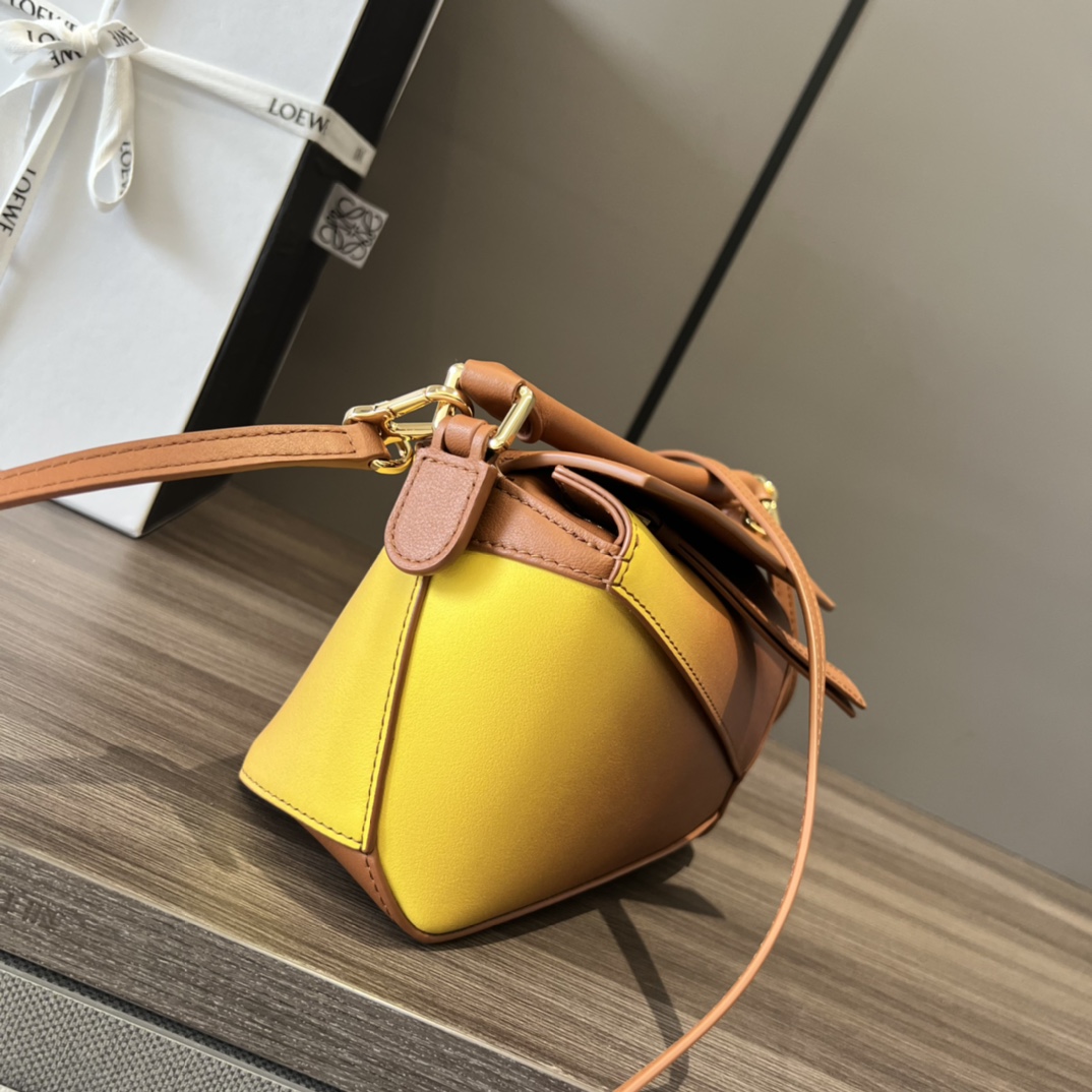 Loewe Mini Puzzle Edge Bag In degrade Nappa Calfskin - DesignerGu