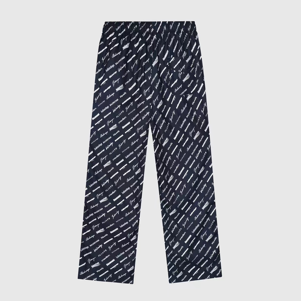 Balenciaga All-Over Logo Trousers - DesignerGu