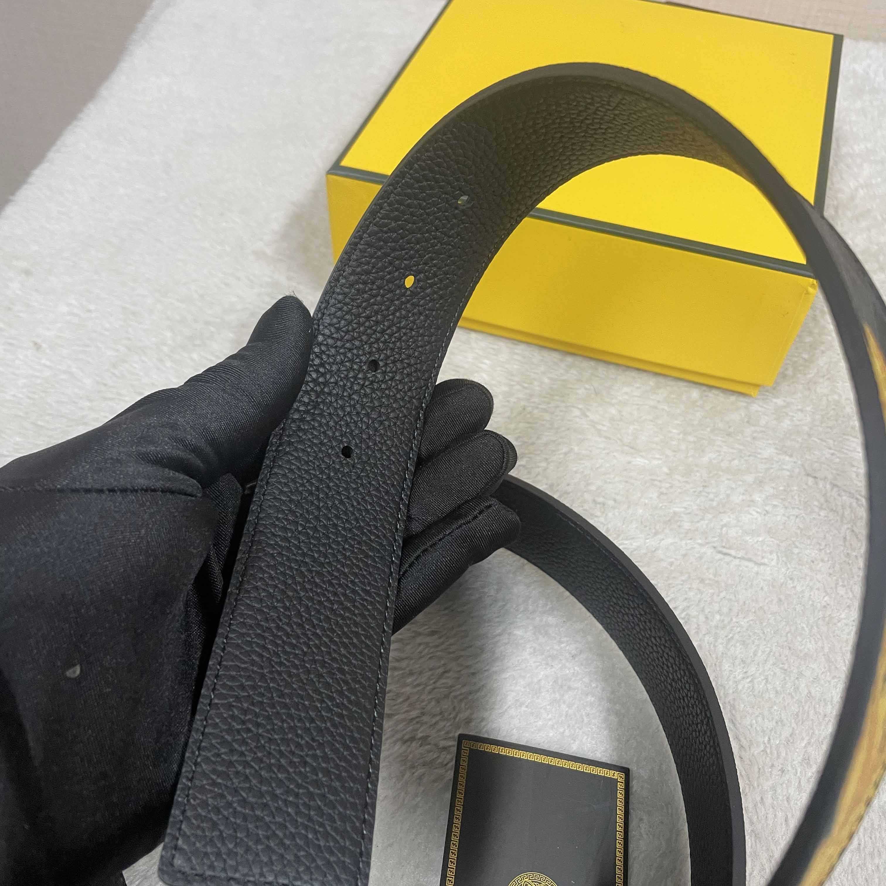 Fendi x Versace Fendace Reversible Belt - DesignerGu