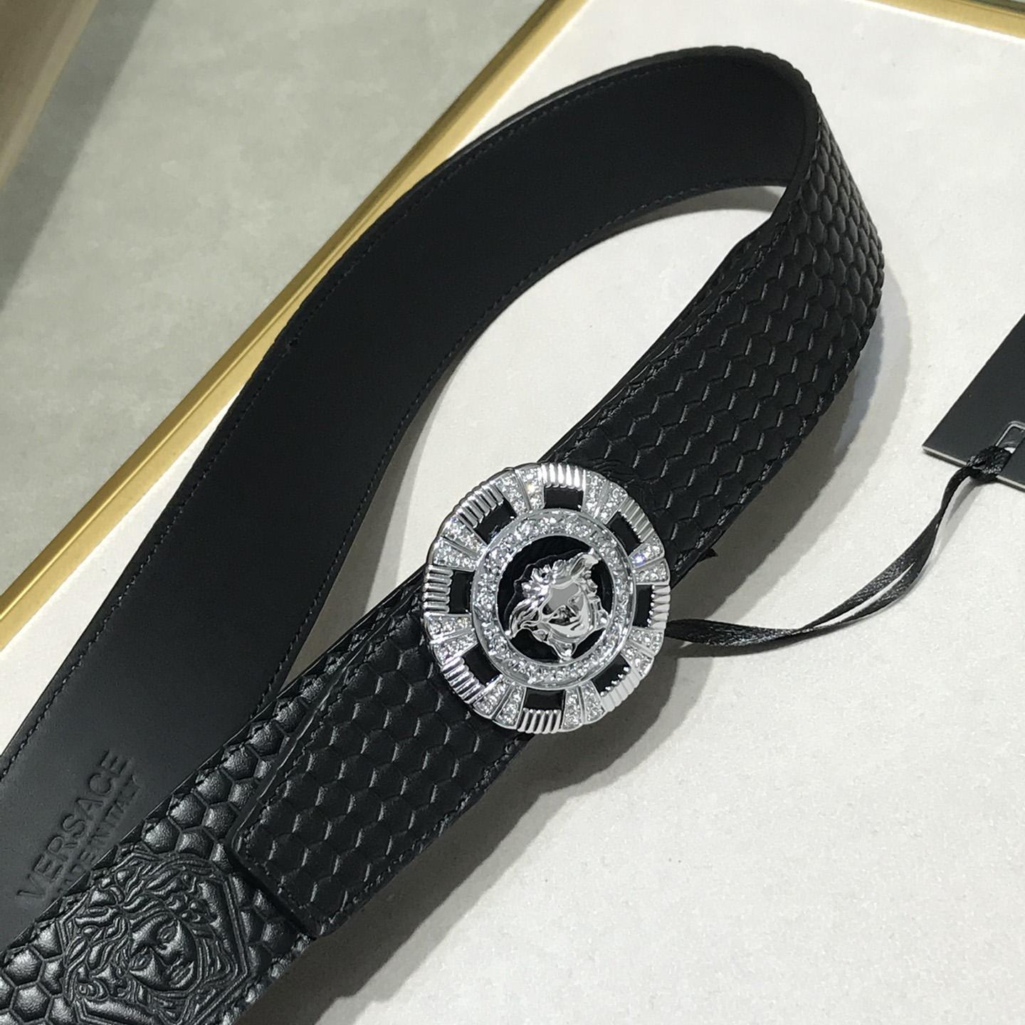 Versace Medusa Leathre Belt    39mm - DesignerGu