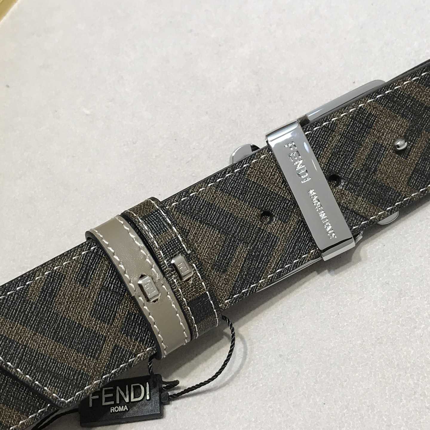 Fendi Leather Belt - DesignerGu