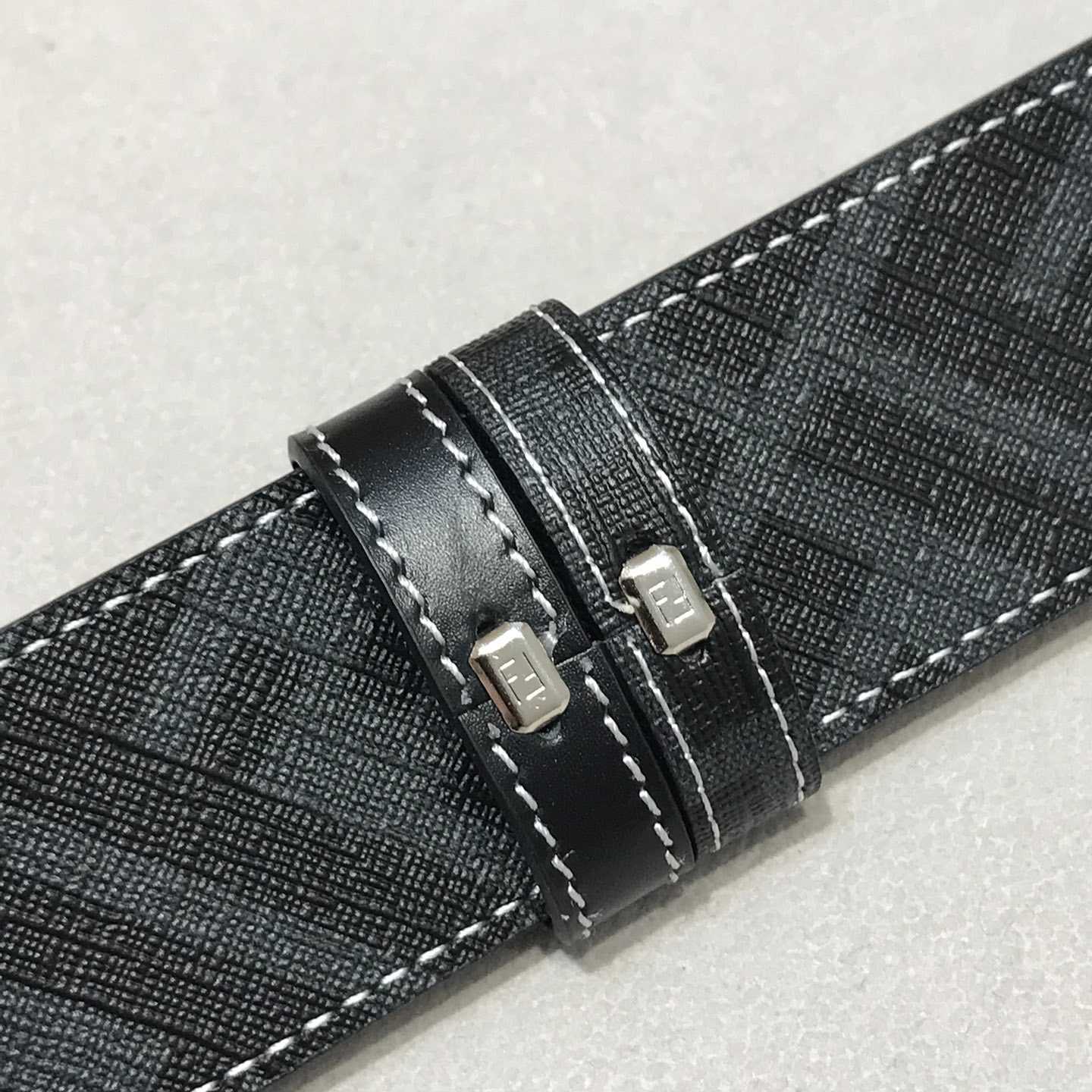 Fendi Black Leather Belt - DesignerGu