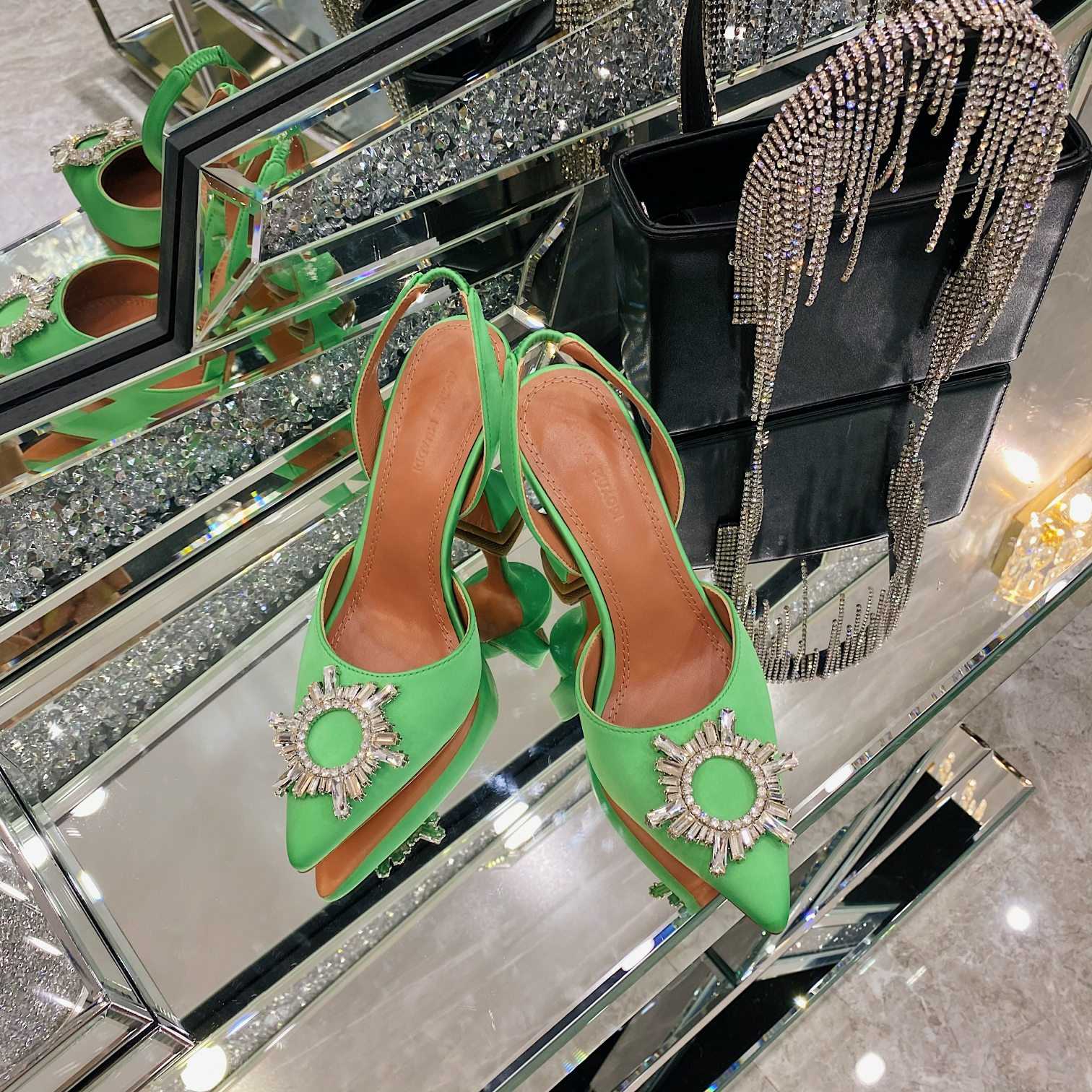 Amina Muaddi Begum Heels - DesignerGu