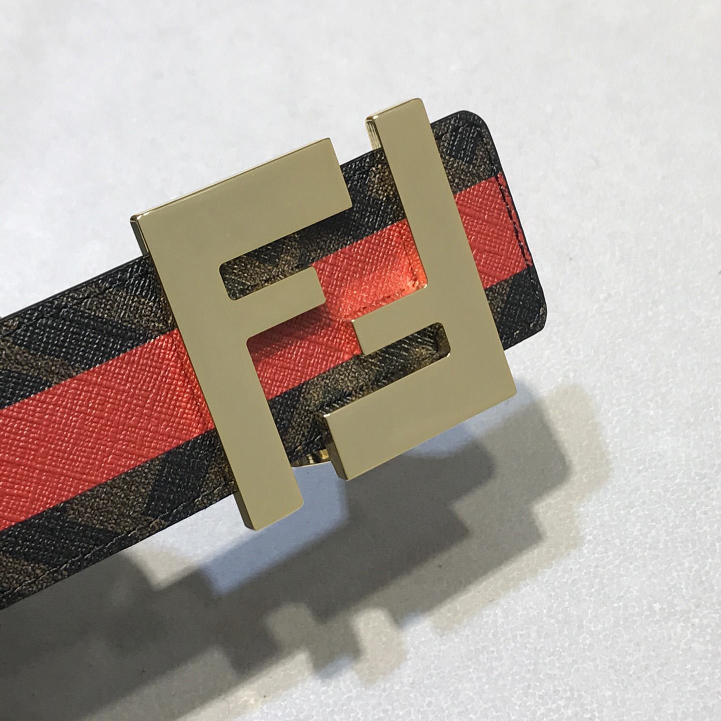 Black Reversible Leather Belt - DesignerGu