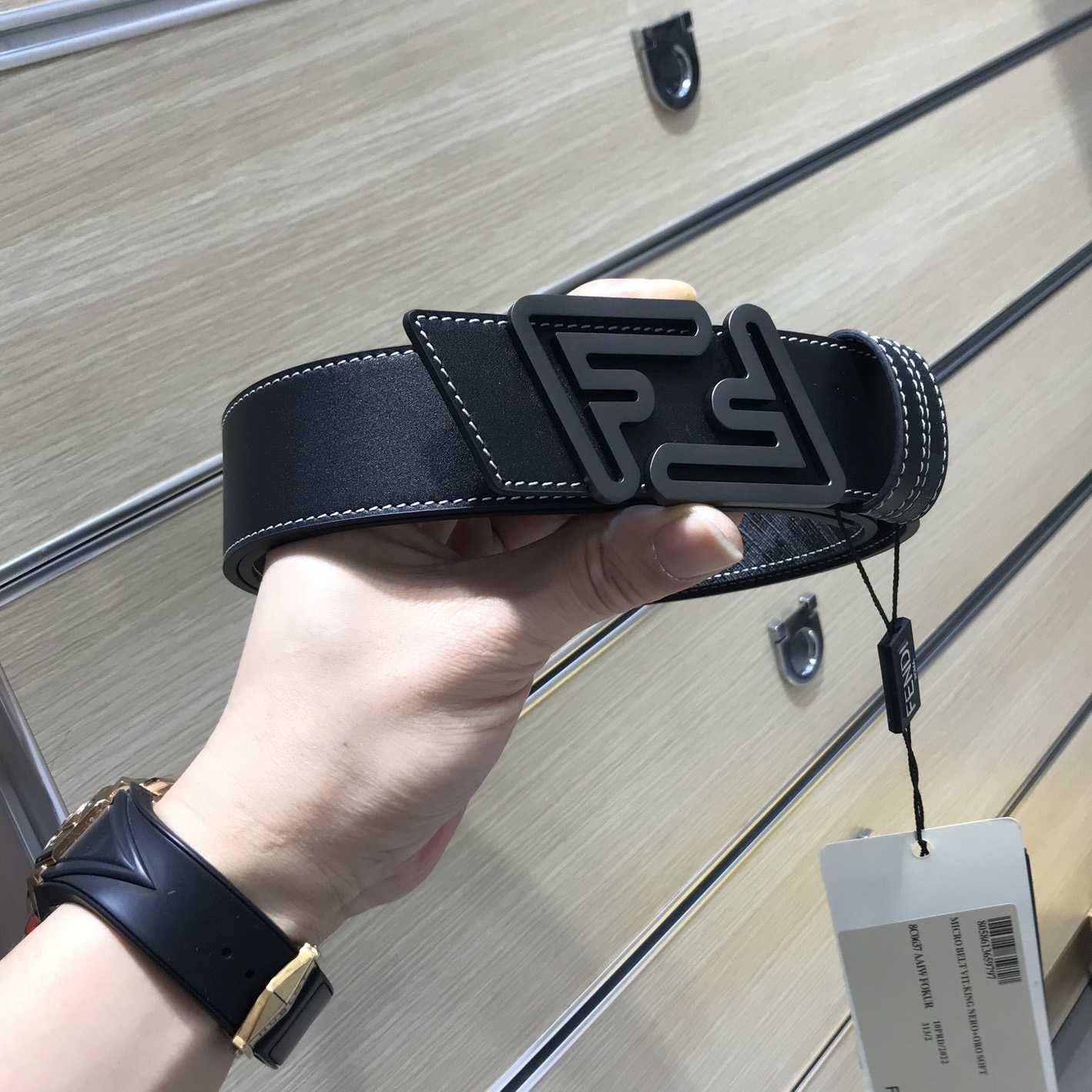 Fendi Leather Belt - DesignerGu