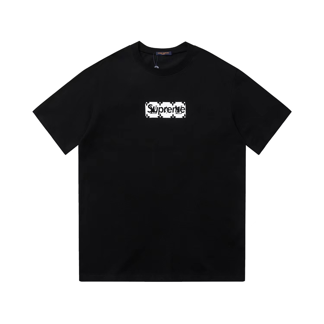 Supreme x Louis Vuitton Box Logo T-Shirt - DesignerGu