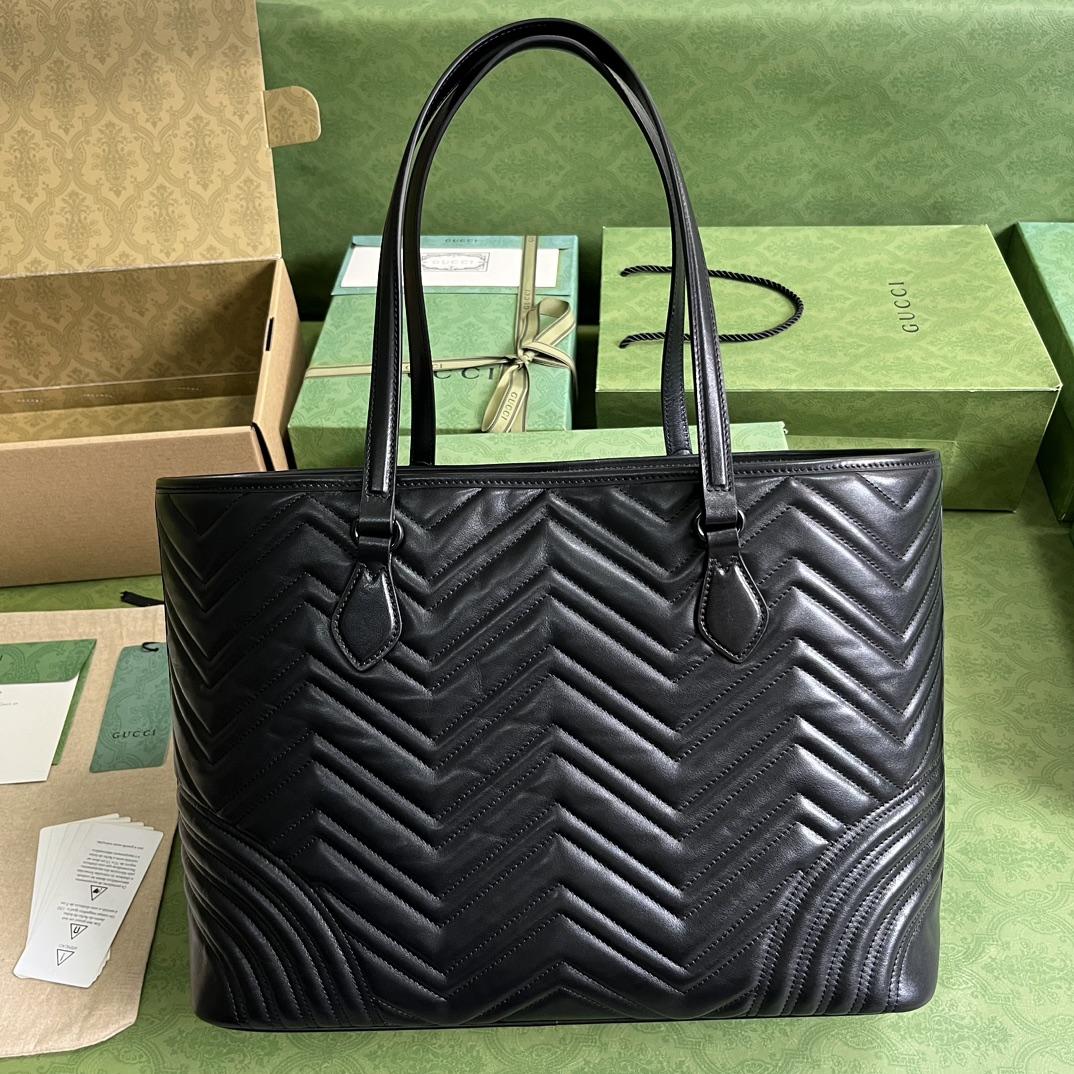 Gucci GG Marmont Large Tote Bag(38.5-29-14cm) - DesignerGu