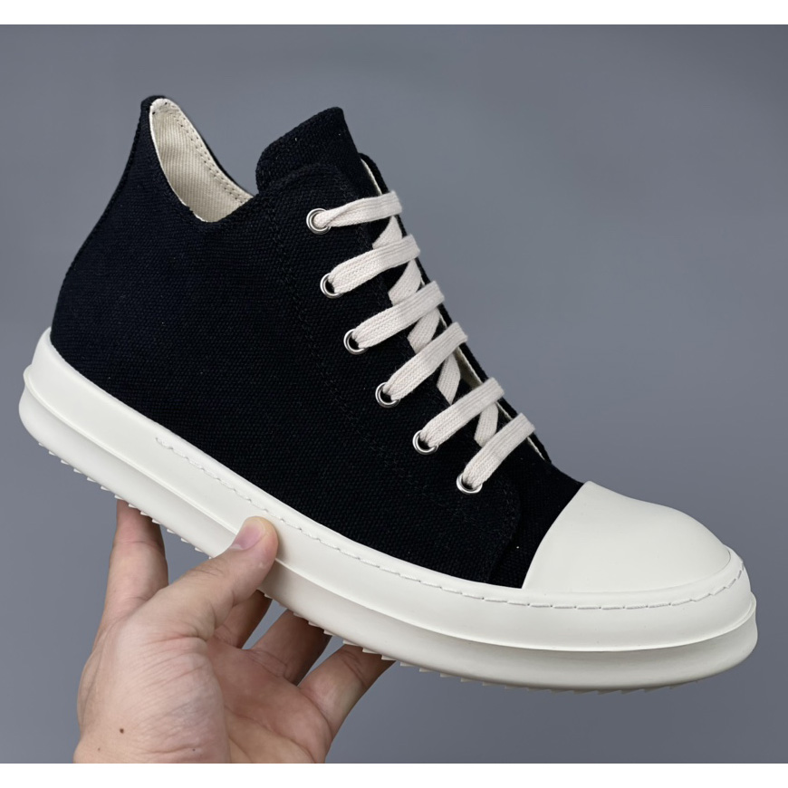 Rick Owens Drkshdw Low Top Ramones Sneakers - DesignerGu