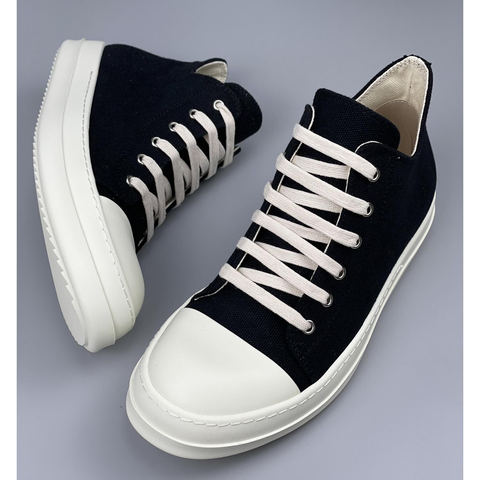 Rick Owens Drkshdw Low Top Ramones Sneakers - DesignerGu