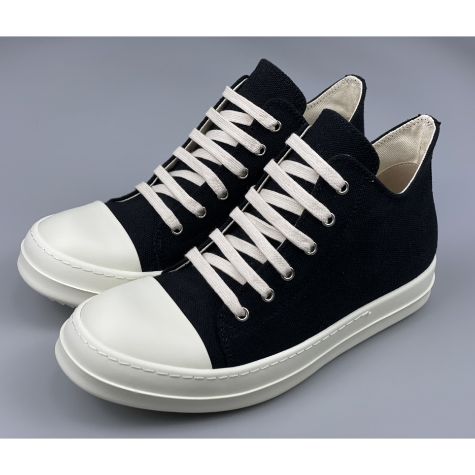 Rick Owens Drkshdw Low Top Ramones Sneakers - DesignerGu