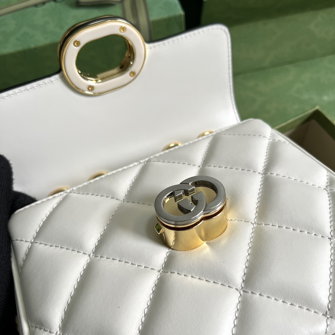 Gucci Deco Mini Shoulder Bag (18-14.5-8cm) - DesignerGu