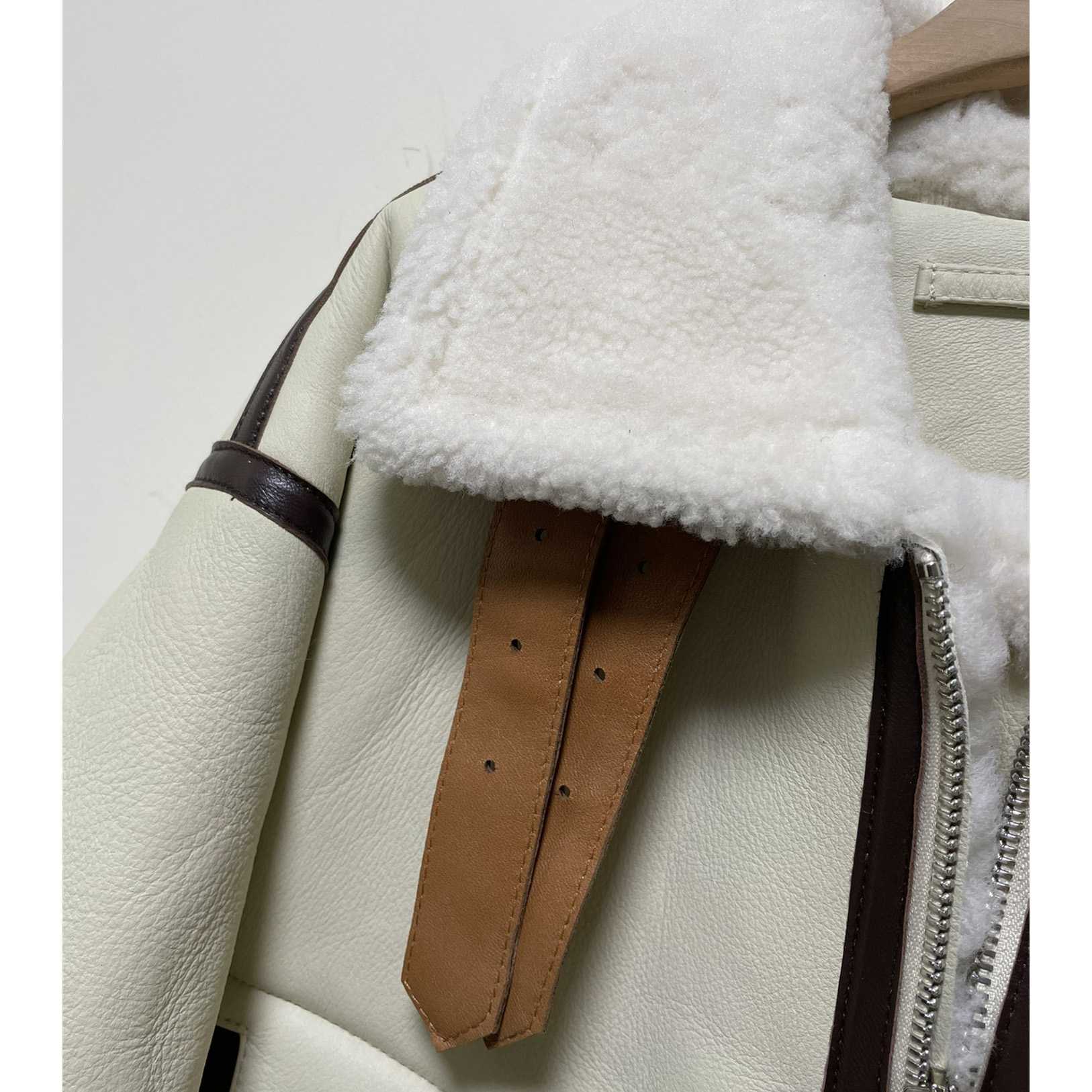 Loewe Aviator Jacket In Shearling - DesignerGu