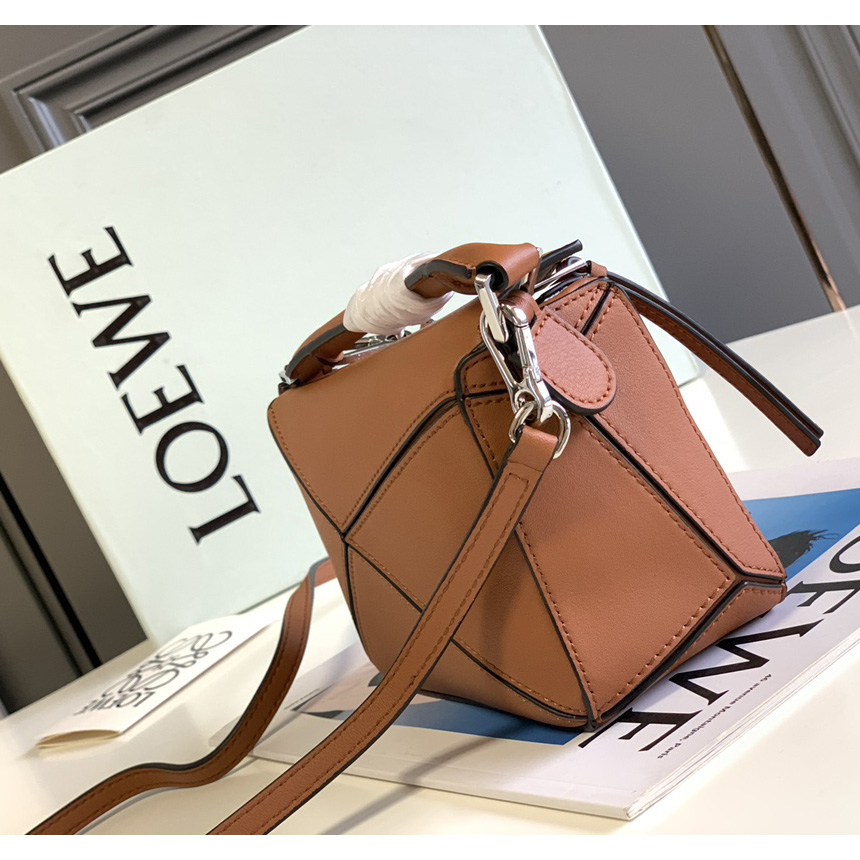 Loewe Mini Puzzle Bag In Classic Calfskin - DesignerGu