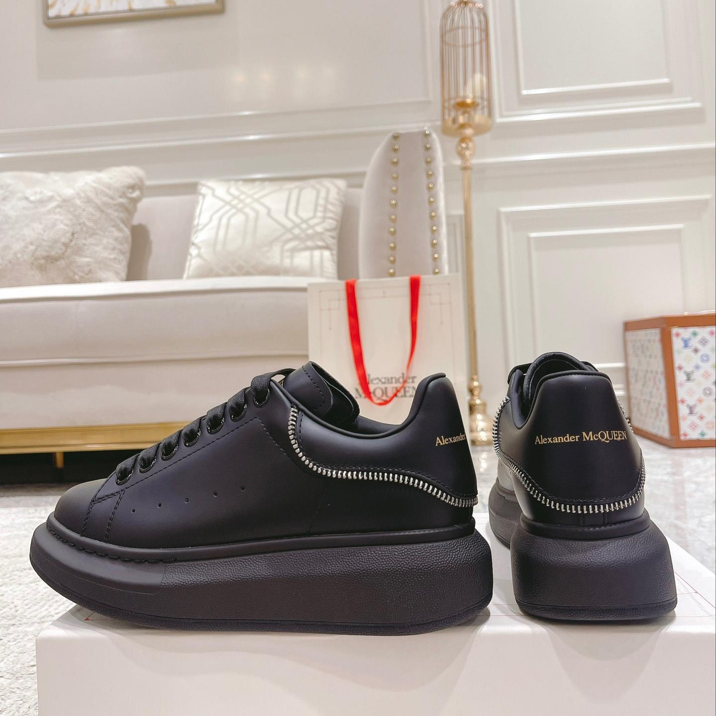 Alexander Mqueen Oversized Sneaker In Black - DesignerGu