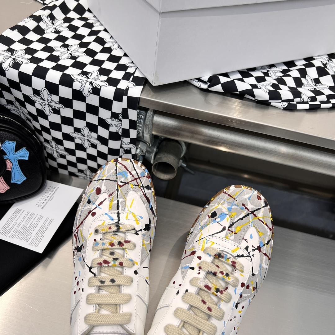 Maison Margiela Paint Replica Sneakers - DesignerGu