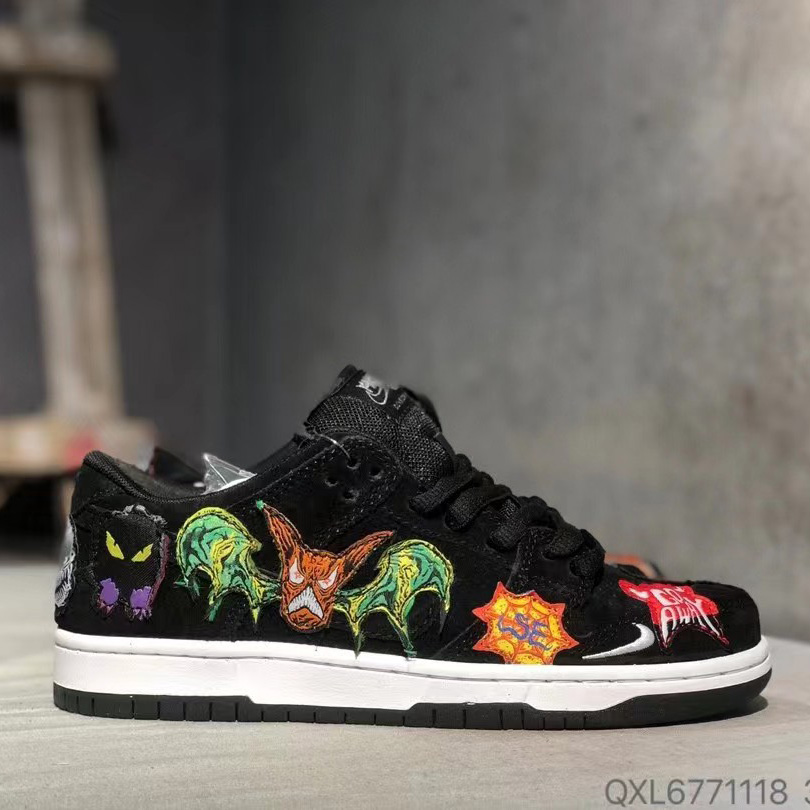 Nike SB x Neckface Dunk Low Pro Shoes     DO2326-001 - DesignerGu