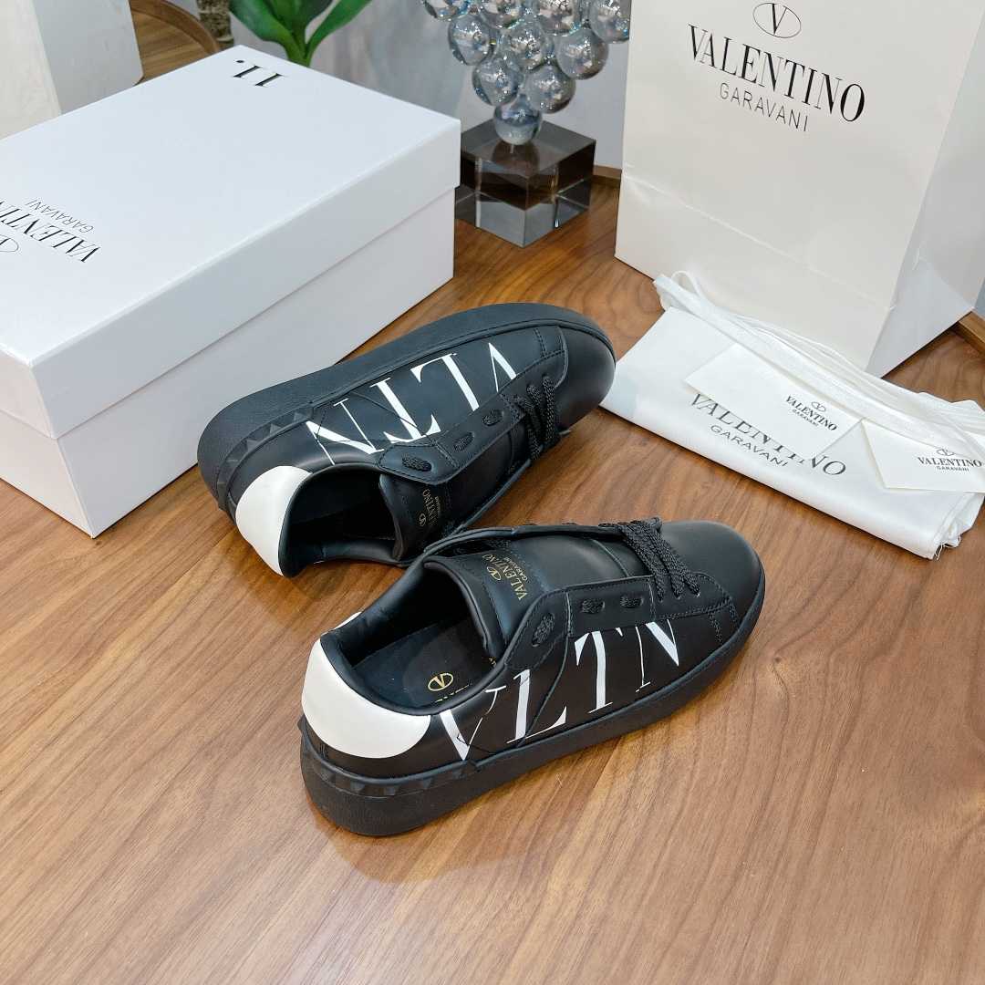 Valenti Open Sneaker With VLTN Print - DesignerGu