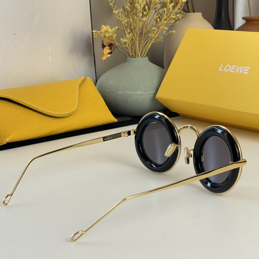 Loewe Round Sunglasses In Acetate     LW40094U - DesignerGu