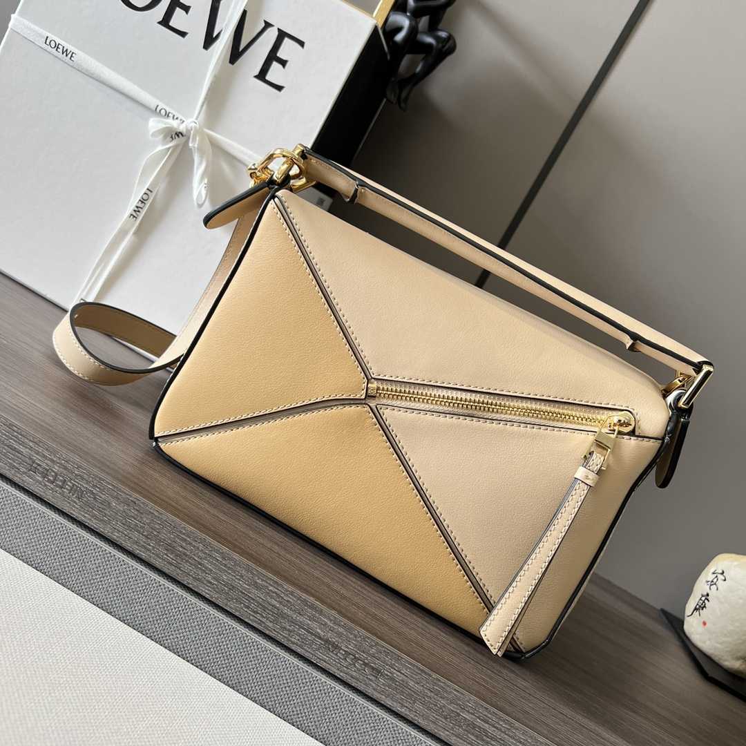 Loewe Small Puzzle Bag In Classic Calfskin - DesignerGu