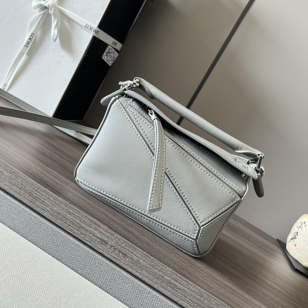 Loewe Mini Puzzle Bag In Classic Calfskin - DesignerGu