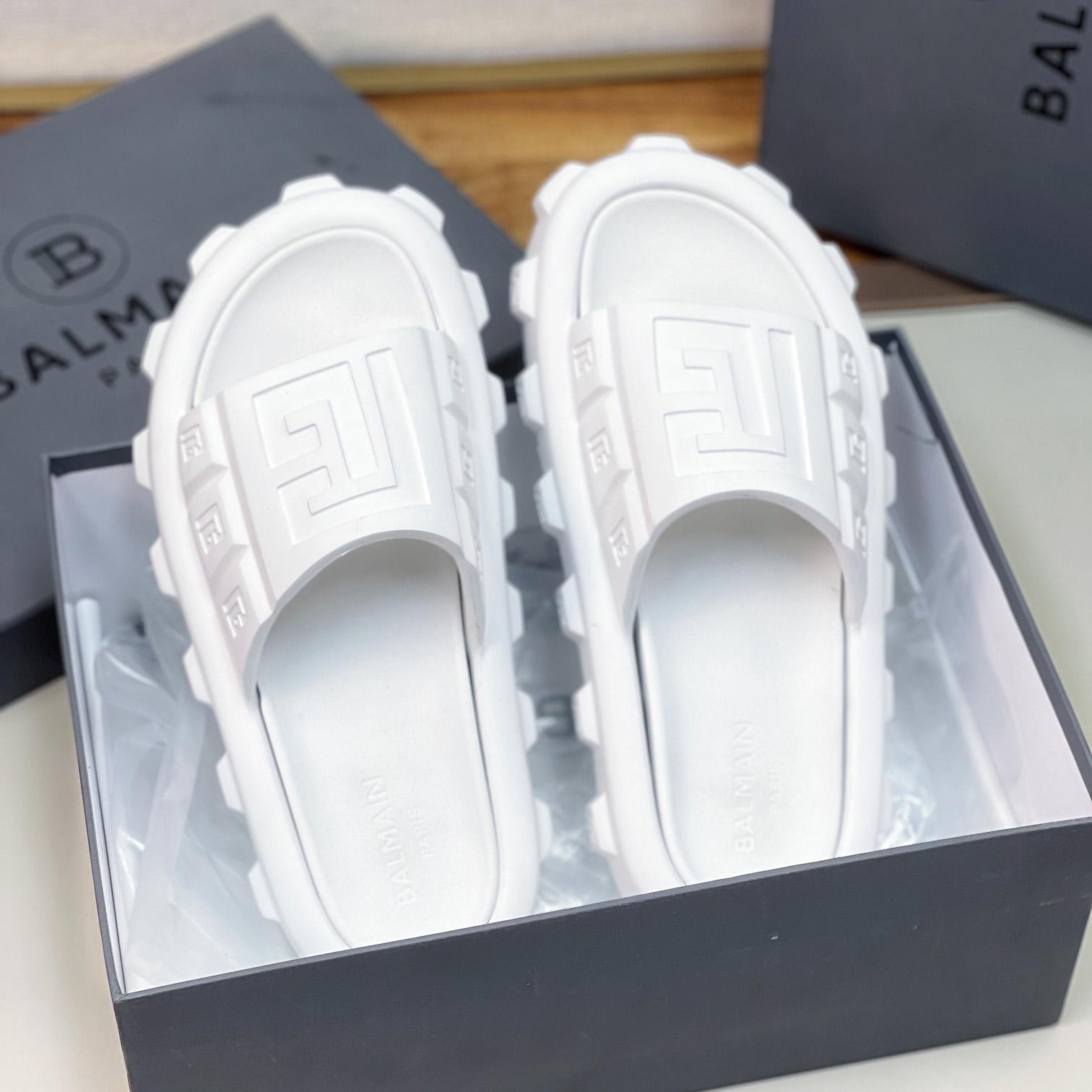 Balmain Ari Flat Mules - DesignerGu