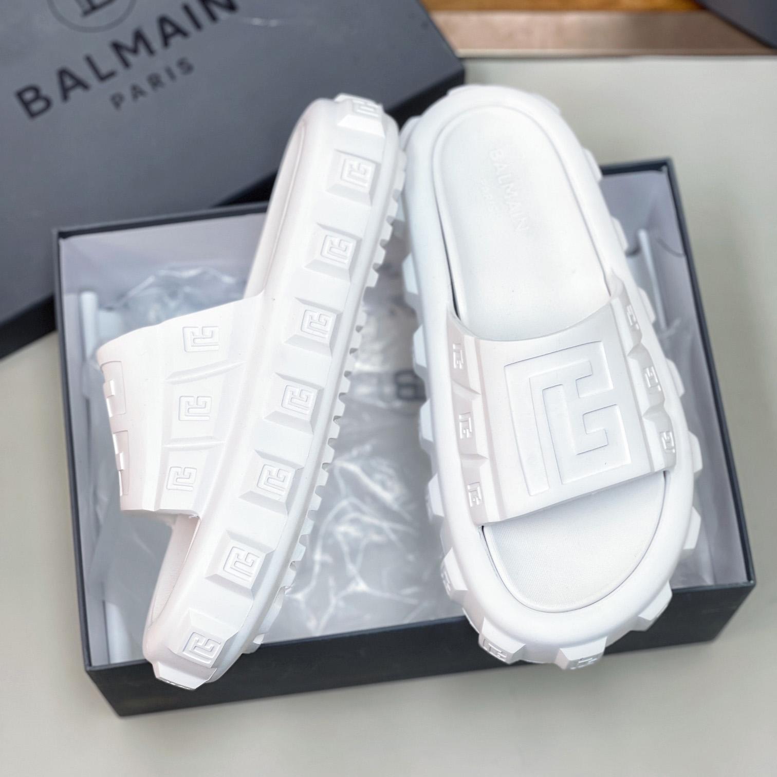 Balmain Ari Flat Mules - DesignerGu