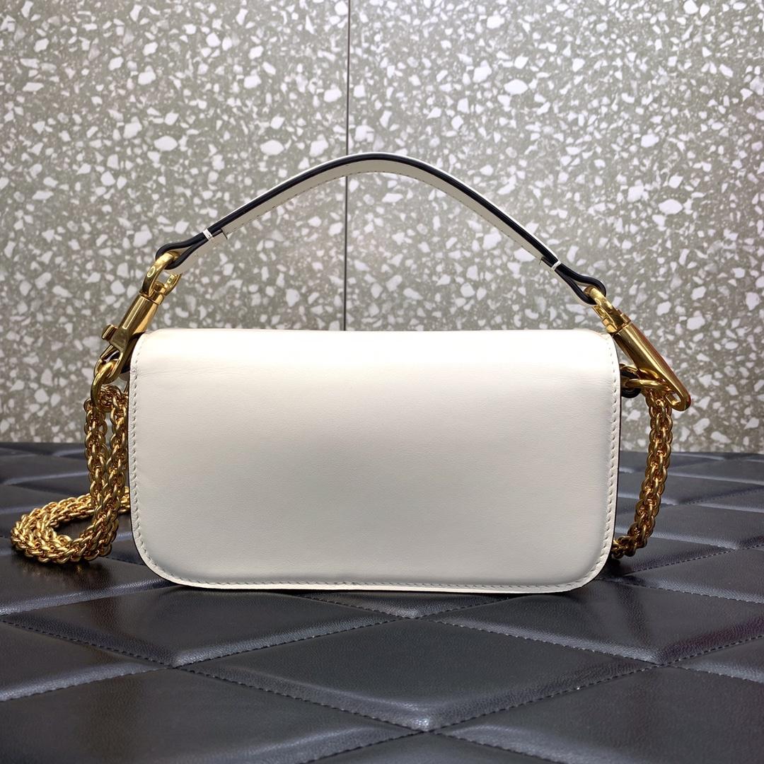 Valenti Locò Small Shoulder Bag In Calfskin - DesignerGu