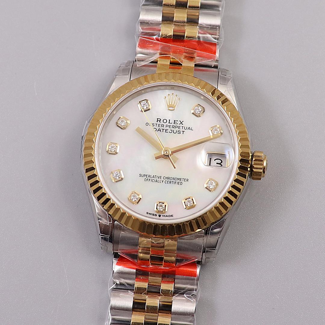 Rolex Datejust Oyster 31 mm Watch - DesignerGu