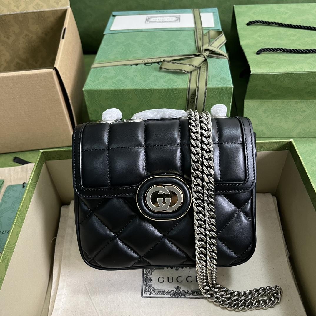 Gucci Deco Mini Shoulder Bag (18-14.5-8cm) - DesignerGu