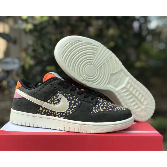 Nike SB Dunk Low Rainbow Trout Sneakers        FH7523-300 - DesignerGu