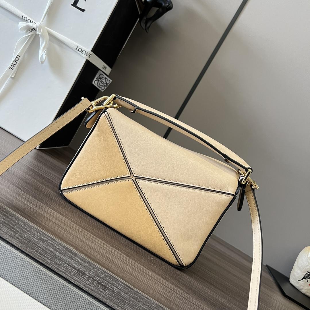 Loewe Mini Puzzle Bag In Classic Calfskin - DesignerGu