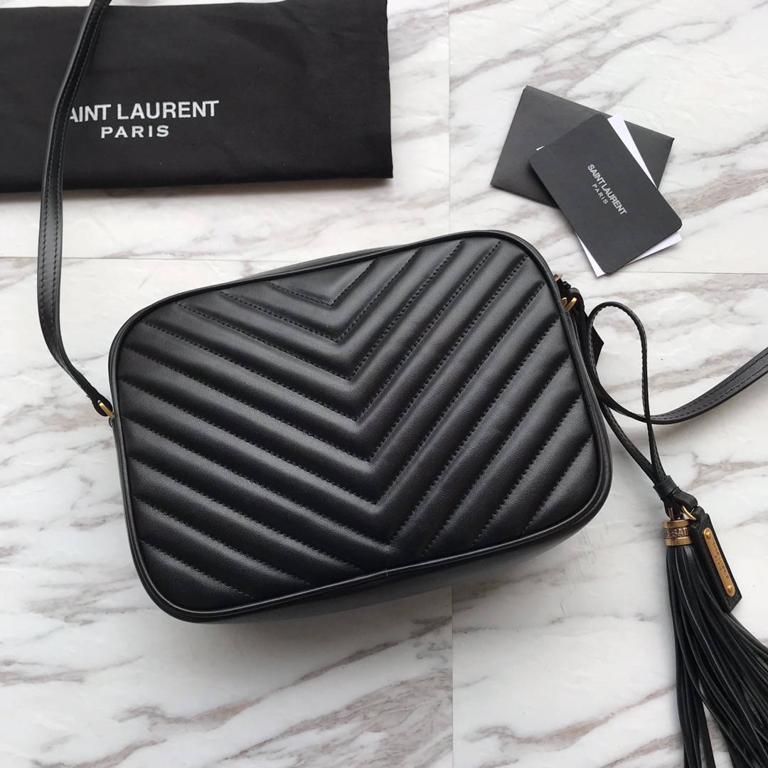 Saint Laurent Lou Matelassé Leather Camera Bag(23x16x6cm) - DesignerGu