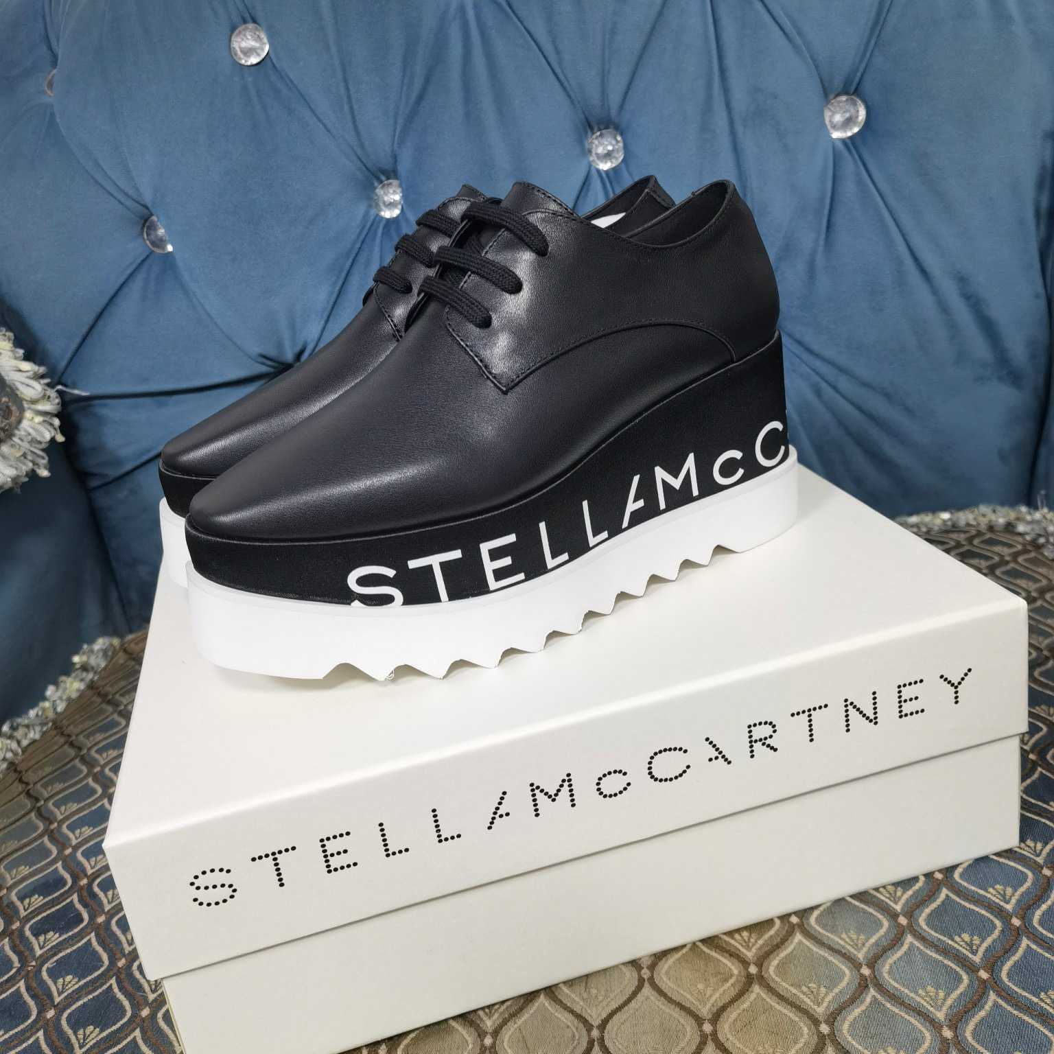 Stella Mccartney Elyse Logo Platform Shoes - DesignerGu