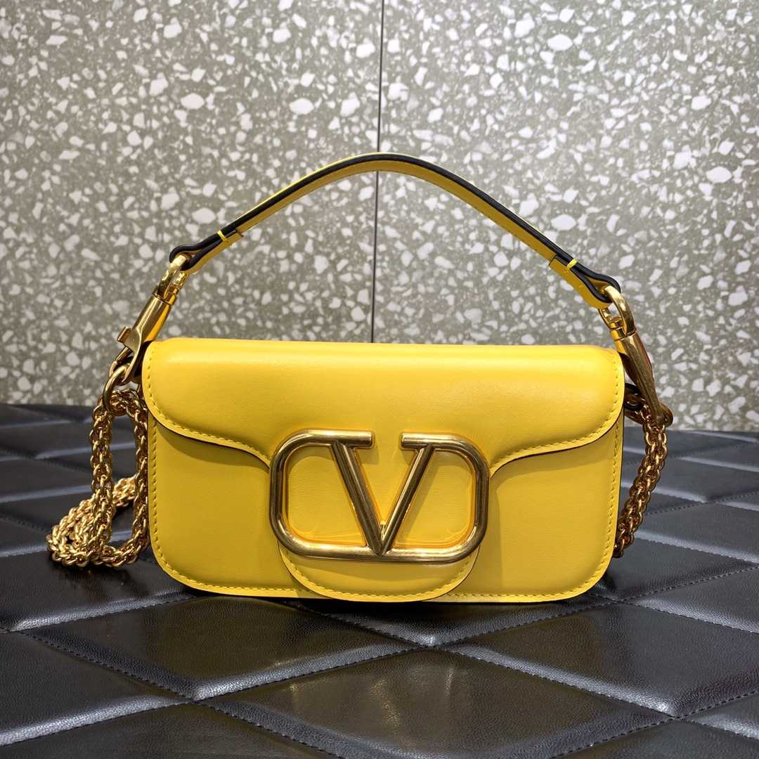 Valenti Locò Small Shoulder Bag In Calfskin - DesignerGu