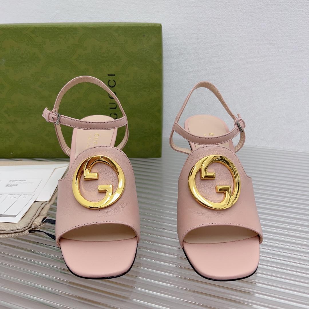 Gucci Blondie Heeled Sandal - DesignerGu