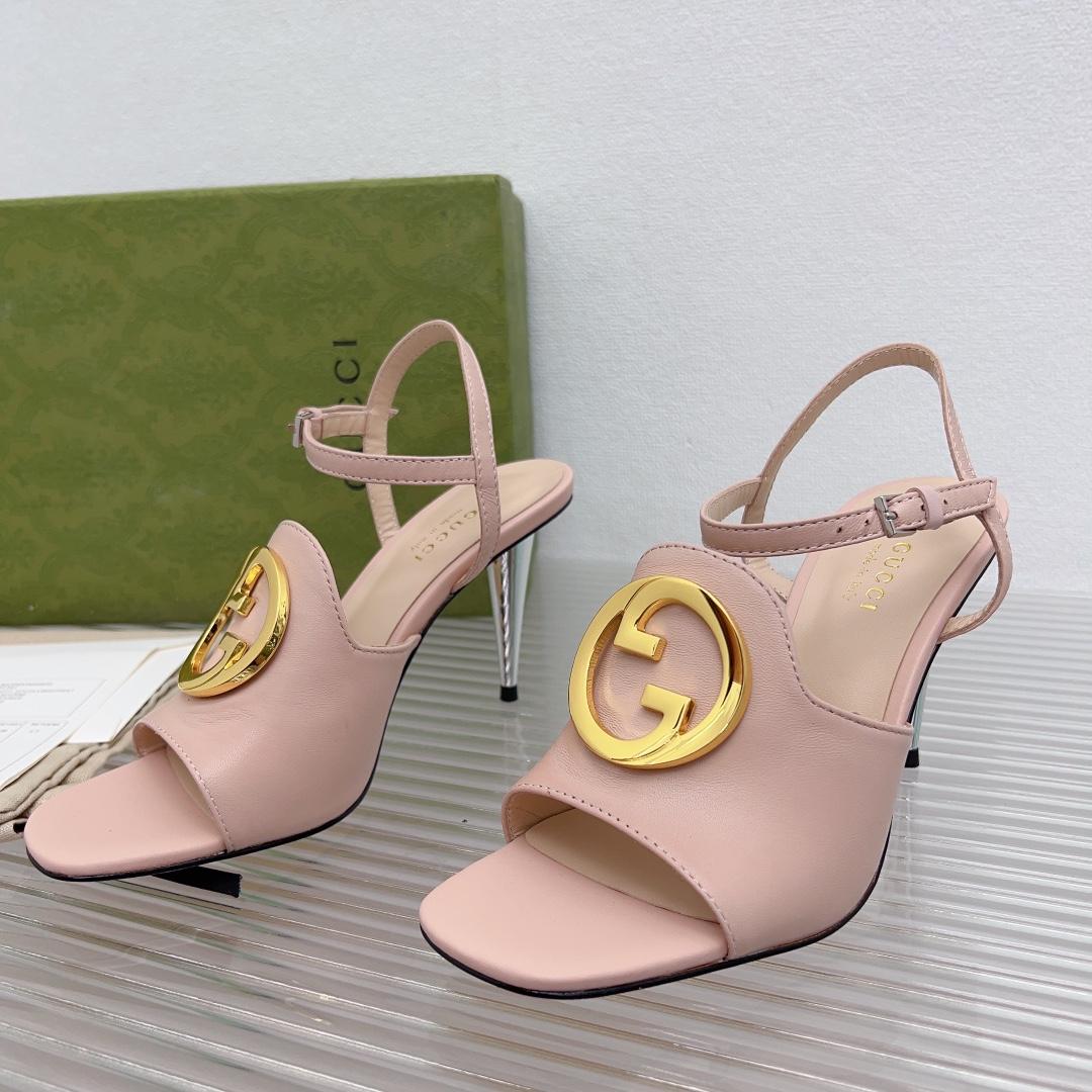 Gucci Blondie Heeled Sandal - DesignerGu