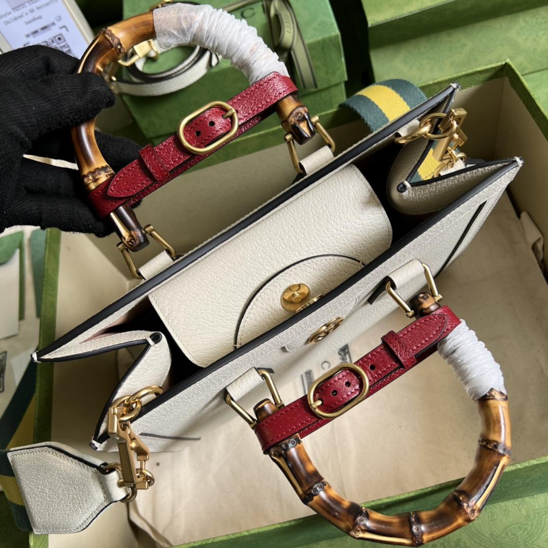 Gucci Diana Small Tote Bag(27-24-11cm) - DesignerGu