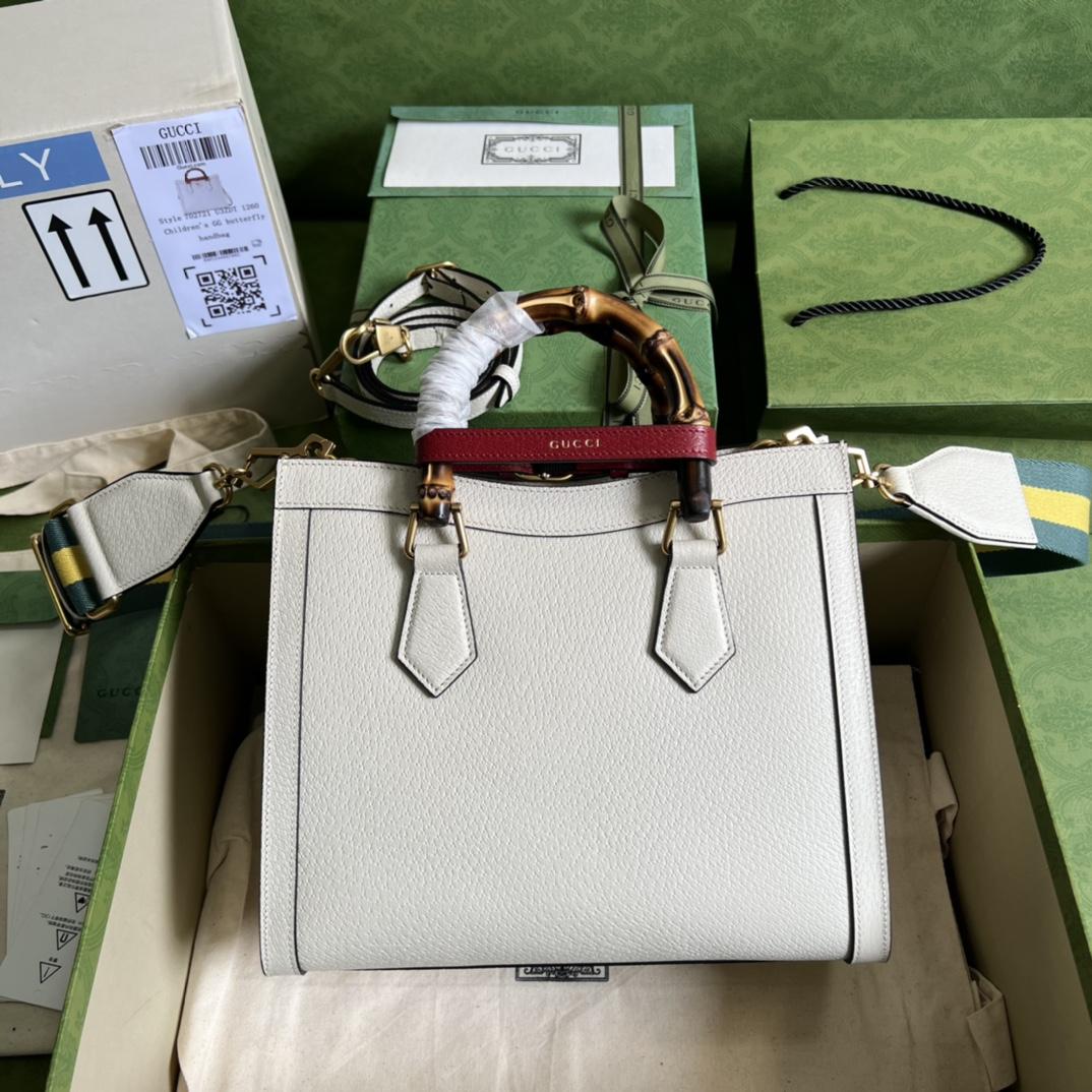 Gucci Diana Small Tote Bag(27-24-11cm) - DesignerGu