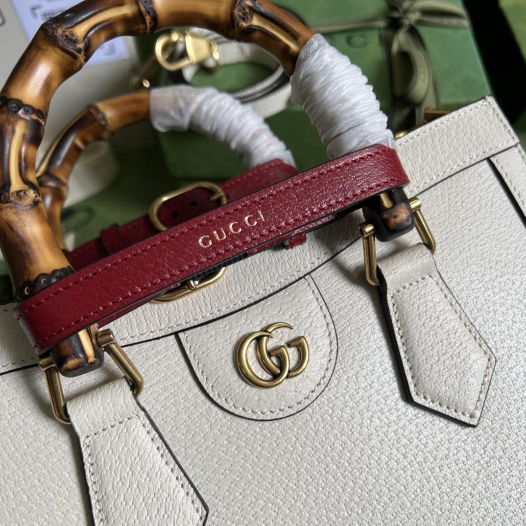 Gucci Diana Small Tote Bag(27-24-11cm) - DesignerGu