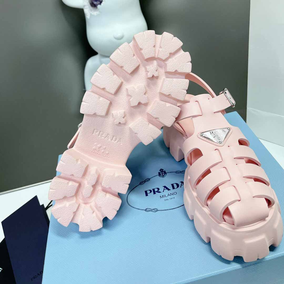 Prada Foam Rubber Sandals - DesignerGu