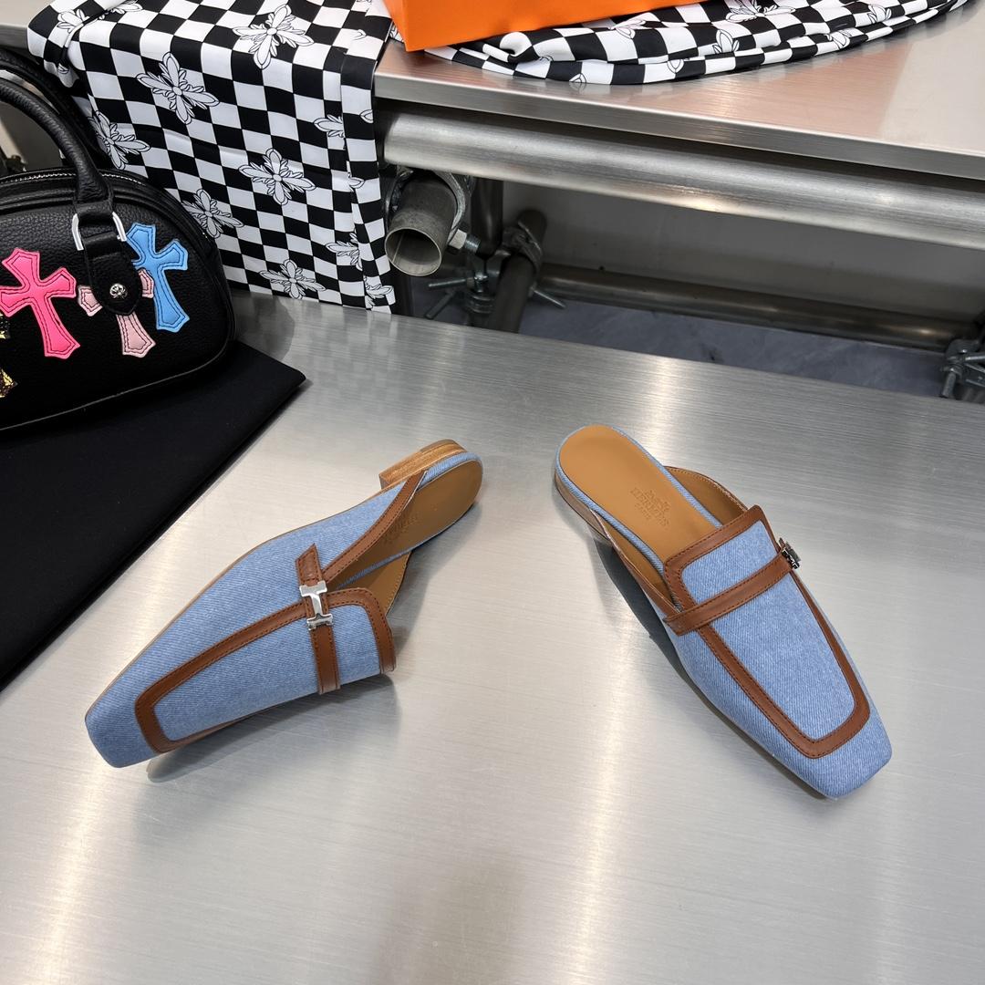 Hermes Groupie Mule - DesignerGu