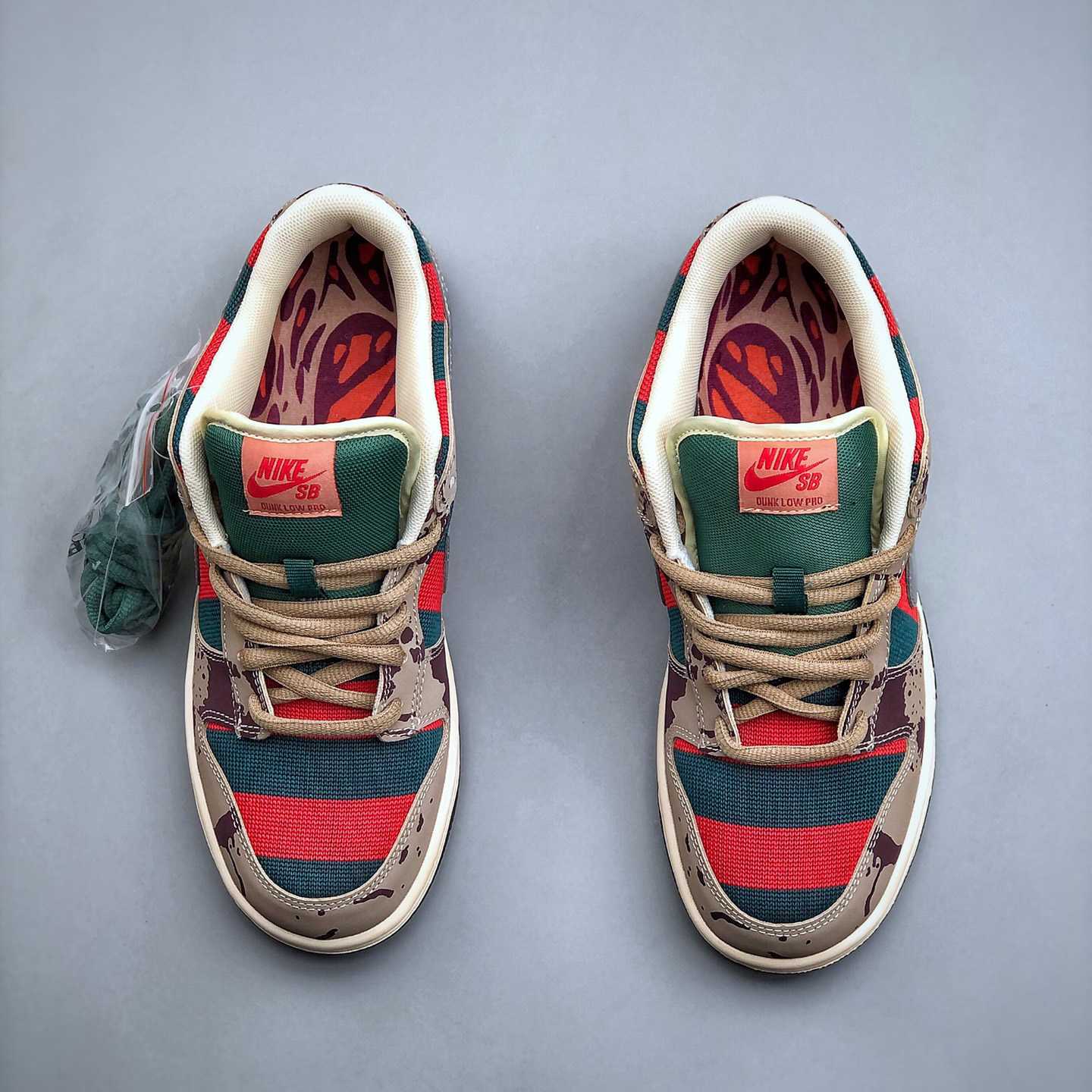 Nike Dunk SB Low Freddy Krueger Sneakers     313170-202 - DesignerGu